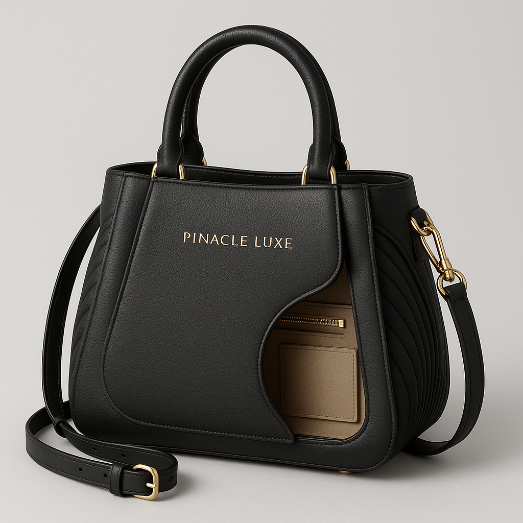 PL - Black Leather Bag - Image 2